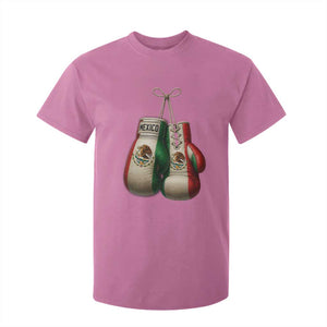 Mexican Boxing Gloves T Shirt For Kid Retro Vintage Mexico Flag Boxer TS10 Azalea Print Your Wear