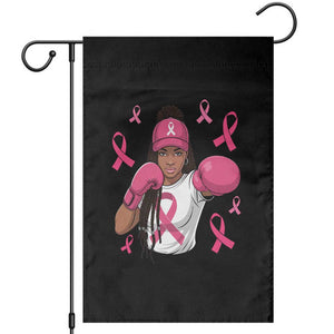 Black Women Fight Breast Cancer Awareness Garden Flag Pink Ribbon African American TS10 Black Print Your Wear