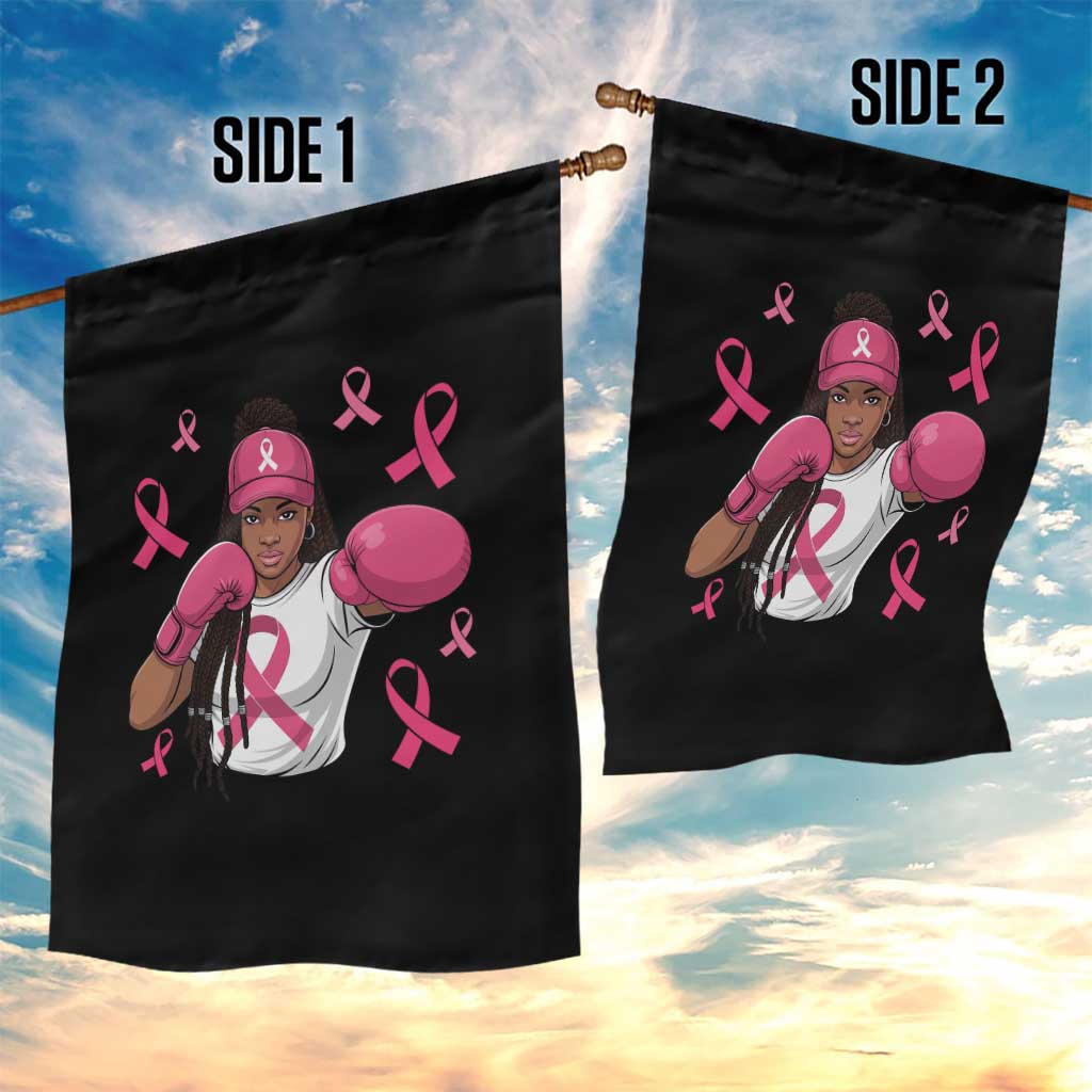 Black Women Fight Breast Cancer Awareness Garden Flag Pink Ribbon African American TS10 Print Your Wear