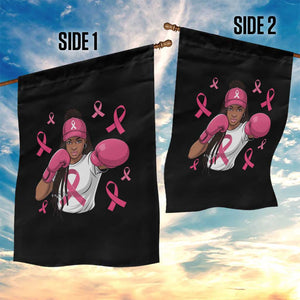 Black Women Fight Breast Cancer Awareness Garden Flag Pink Ribbon African American TS10 Print Your Wear
