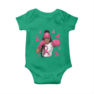 Black Women Fight Breast Cancer Awareness Baby Onesie Pink Ribbon African American TS10 Irish Green Print Your Wear