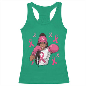 Black Women Fight Breast Cancer Awareness Racerback Tank Top Pink Ribbon African American TS10 Irish Green Print Your Wear