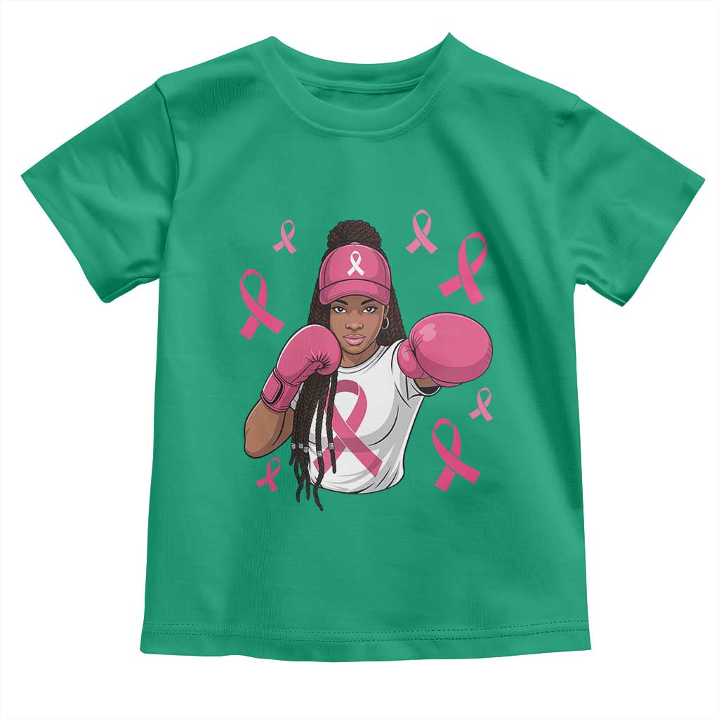 Black Women Fight Breast Cancer Awareness Toddler T Shirt Pink Ribbon African American TS10 Irish Green Print Your Wear