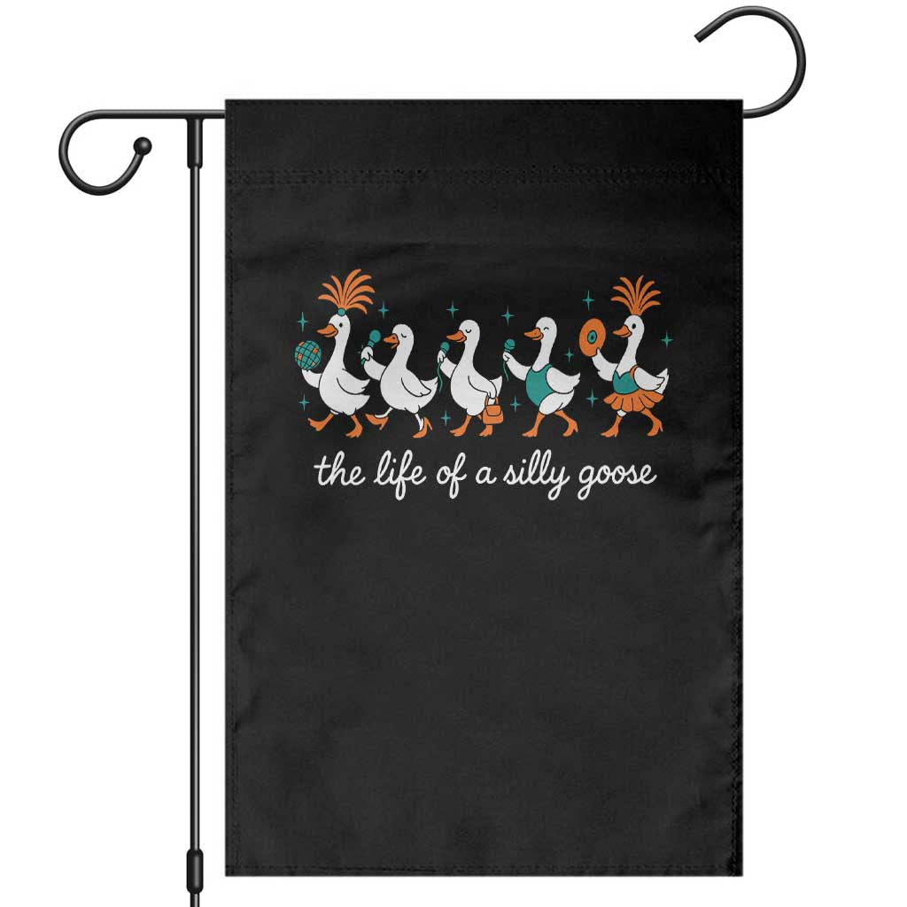 The Life Of A Silly Goose Garden Flag Funny Concert Outfit Country Music Fan TS10 Black Print Your Wear