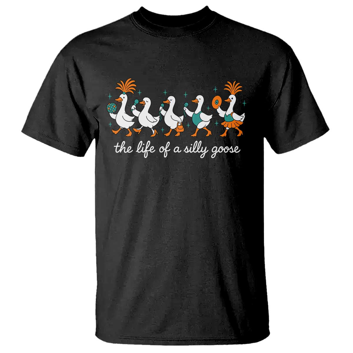 The Life Of A Silly Goose T Shirt Funny Concert Outfit Country Music Fan TS10 Black Print Your Wear