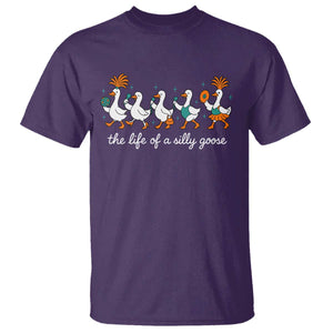 The Life Of A Silly Goose T Shirt Funny Concert Outfit Country Music Fan TS10 Purple Print Your Wear