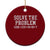 Funny Six Seven Ceramic Ornament Math Teacher Joke 67 Meme Gen Alpha Slang TS10 1pc Red Print Your Wear