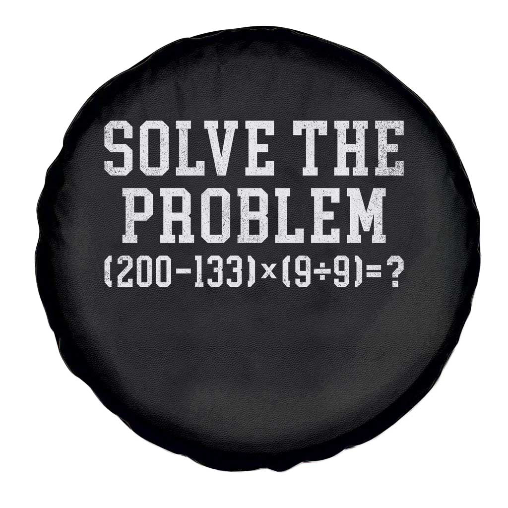 Funny Six Seven Spare Tire Cover Math Teacher Joke 67 Meme Gen Alpha Slang TS10 Print Your Wear