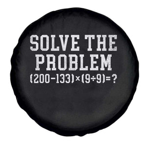 Funny Six Seven Spare Tire Cover Math Teacher Joke 67 Meme Gen Alpha Slang TS10 Print Your Wear