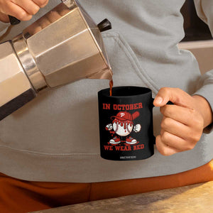 Red October Philly Coffee Mug Philadelphia Baseball Drip Boy TS10 Print Your Wear