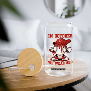 Red October Phillies Glass Can Philadelphia Baseball Drip Boy TS10 Print Your Wear