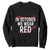 In October We Wear Red Sweatshirt Philadelphia Baseball Phillies TS10 Black Print Your Wear