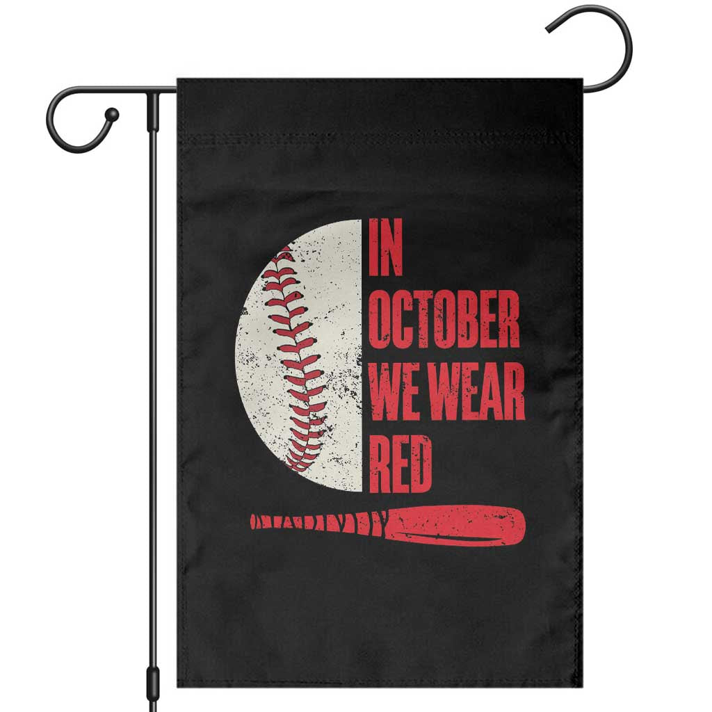 Red October Phillies Garden Flag Retro Philadelphia Baseball Fan TS10 Black Print Your Wear