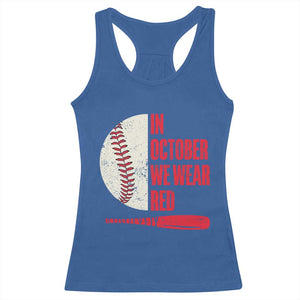 Red October Phillies Racerback Tank Top Retro Philadelphia Baseball Fan TS10 Royal Blue Print Your Wear