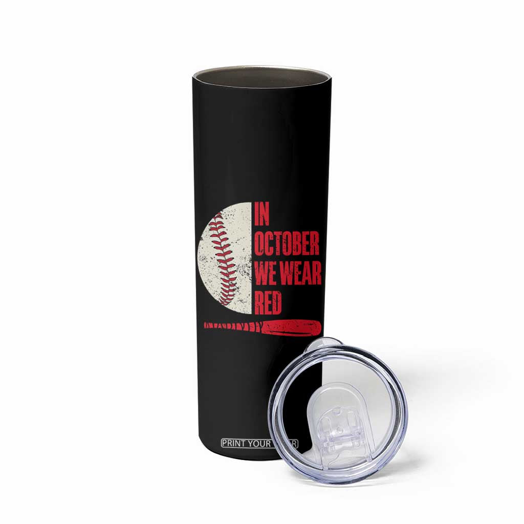 Red October Philly Skinny Tumbler Retro Philadelphia Baseball Fan TS10 Print Your Wear