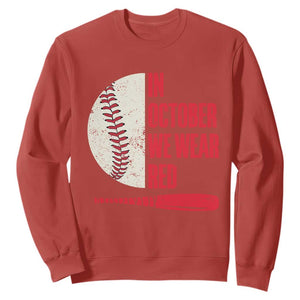 Red October Phillies Sweatshirt Retro Philadelphia Baseball Fan TS10 Red Print Your Wear