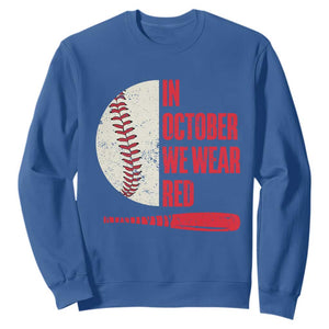 Red October Phillies Sweatshirt Retro Philadelphia Baseball Fan TS10 Royal Blue Print Your Wear
