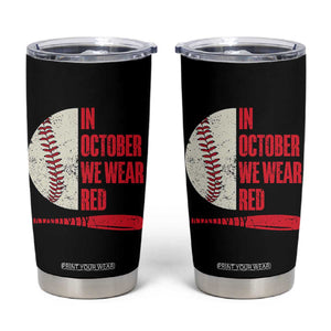 Red October Philly Tumbler Cup Retro Philadelphia Baseball Fan TS10 Black Print Your Wear