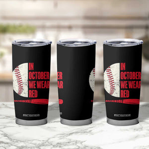 Red October Phillies Tumbler Cup Retro Philadelphia Baseball Fan TS10 Print Your Wear