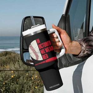 Red October Phillies Tumbler With Handle Retro Philadelphia Baseball Fan TS10 Print Your Wear