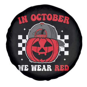 Red October Halloween Spare Tire Cover Vintage Philadelphia Baseball Fan Jackolantern Pumpkin TS10 Print Your Wear