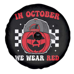 Red October Halloween Spare Tire Cover Vintage Philadelphia Baseball Fan Jackolantern Pumpkin TS10 Print Your Wear