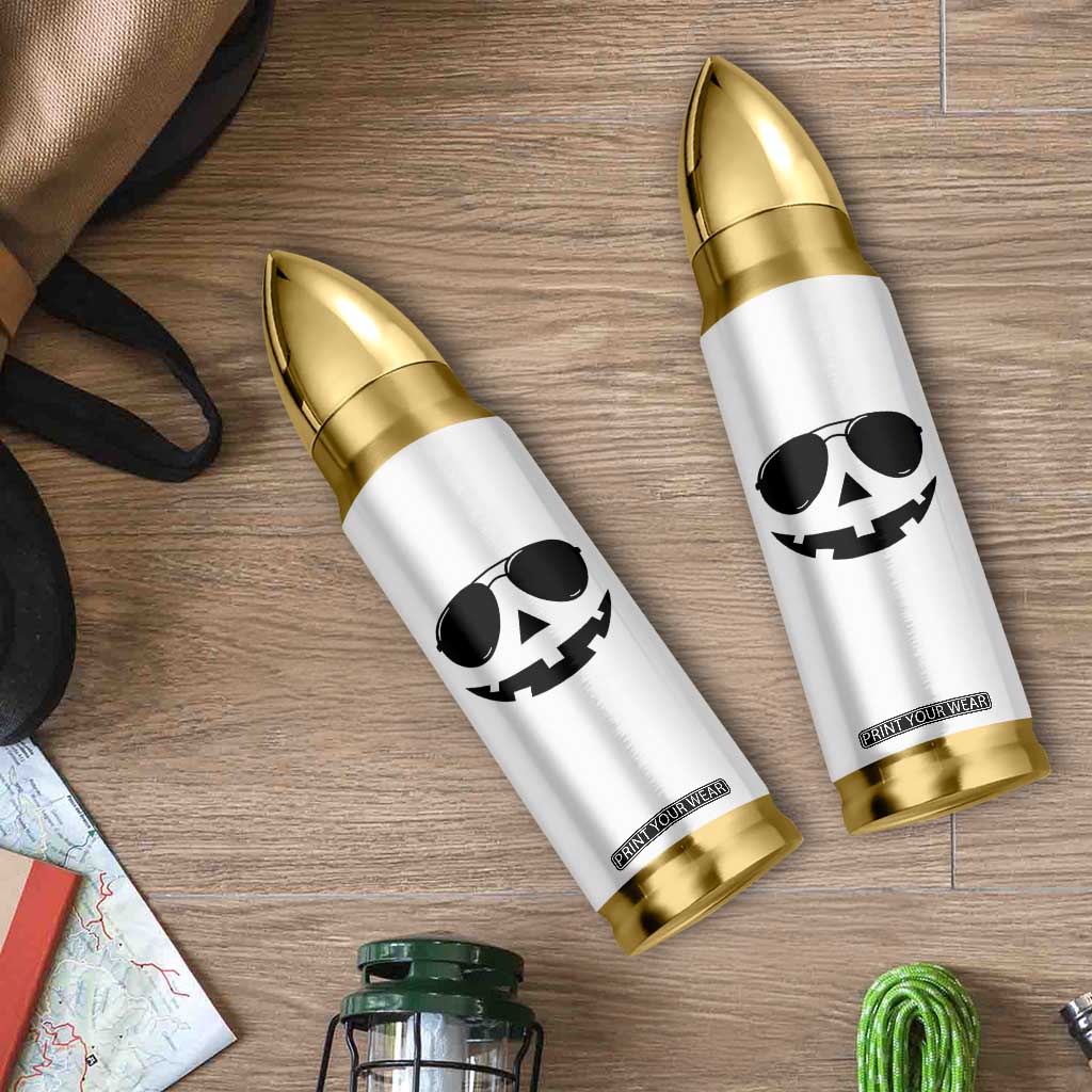 Pumpkin Face Bullet Tumbler Vintage Jack o Lantern Jackolantern Spooky Season Halloween TS10 Print Your Wear