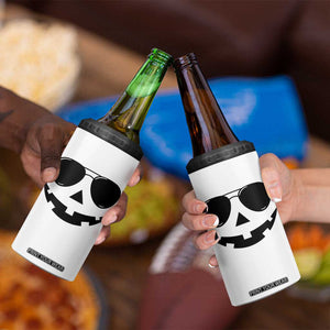 Pumpkin Face 4 in 1 Can Cooler Tumbler Vintage Jack o Lantern Jackolantern Spooky Season Halloween TS10 Print Your Wear