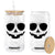 Pumpkin Face Glass Can Vintage Jack o Lantern Jackolantern Spooky Season Halloween TS10 Print Your Wear