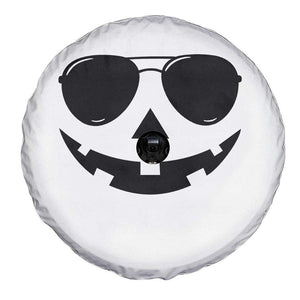Pumpkin Face Spare Tire Cover Vintage Jack o Lantern Jackolantern Spooky Season Halloween TS10 Print Your Wear