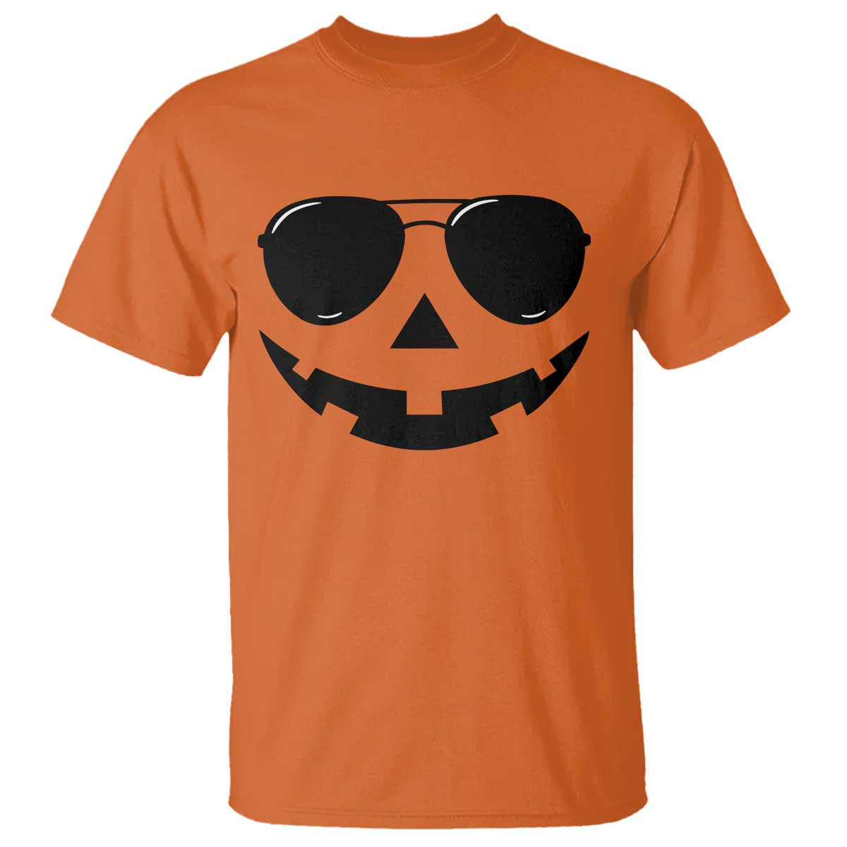 Pumpkin Face T Shirt Vintage Jack o Lantern Jackolantern Spooky Season Halloween TS10 Orange Print Your Wear