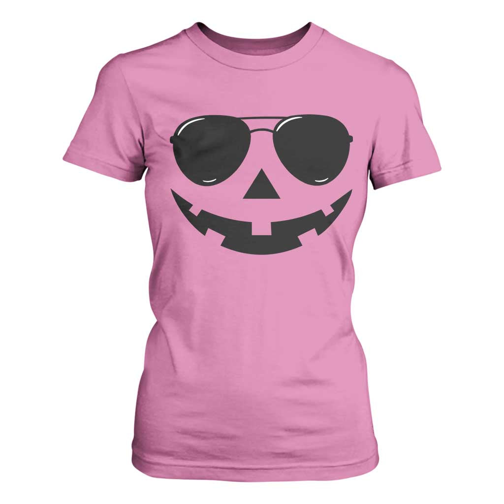 Pumpkin Face T Shirt For Women Vintage Jack o Lantern Jackolantern Spooky Season Halloween TS10 Azalea Print Your Wear