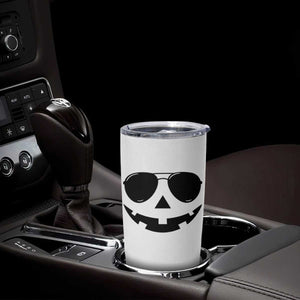 Pumpkin Face Tumbler Cup Vintage Jack o Lantern Jackolantern Spooky Season Halloween TS10 Print Your Wear