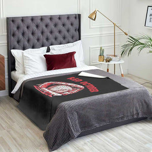 Red October Throw Blanket Baseball Drip Ice Cream Sprinkles Baseball Glove TS10 Print Your Wear