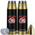 Red October Bullet Tumbler Baseball Drip Ice Cream Sprinkles Baseball Glove TS10 Black Print Your Wear