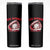 Red October Skinny Tumbler Baseball Drip Ice Cream Sprinkles Baseball Glove TS10 Black Print Your Wear