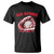 Red October T Shirt Baseball Drip Ice Cream Sprinkles Baseball Glove TS10 Black Print Your Wear