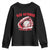 Red October Youth Sweatshirt Baseball Drip Ice Cream Sprinkles Baseball Glove TS10 Black Print Your Wear