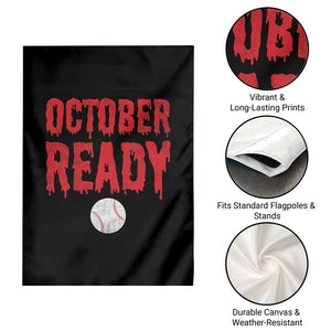 October Ready Garden Flag Philadelphia Playoff Baseball Gift Halloween Costume TS10 Print Your Wear