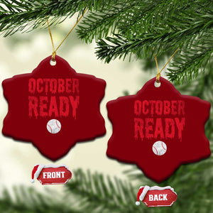 October Ready Ceramic Ornament Philadelphia Playoff Baseball Gift Halloween Costume TS10 Print Your Wear
