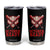 October Ready Tumbler Cup Philadelphia Playoff Baseball Drip Graffiti TS10 Black Print Your Wear