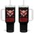 October Ready Tumbler With Handle Philadelphia Playoff Baseball Drip Graffiti TS10 One Size: 40 oz Black Print Your Wear