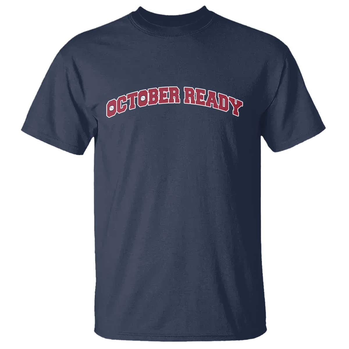 October Ready T Shirt Vintage Sports Philadelphia Playoff Baseball Fan TS10 Navy Print Your Wear