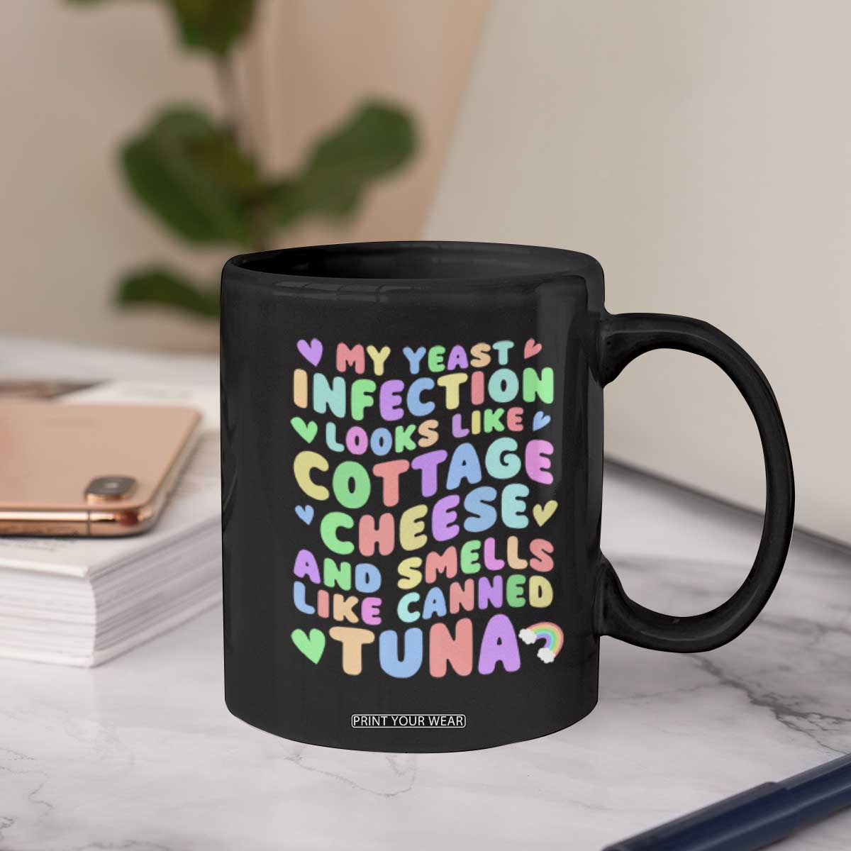 Inappropriate Adult Coffee Mug Funny My Yeast Infection Roulette Game TS10 Print Your Wear