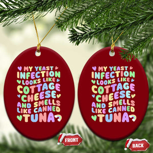 Inappropriate Adult Ceramic Ornament Funny My Yeast Infection Roulette Game TS10 Print Your Wear