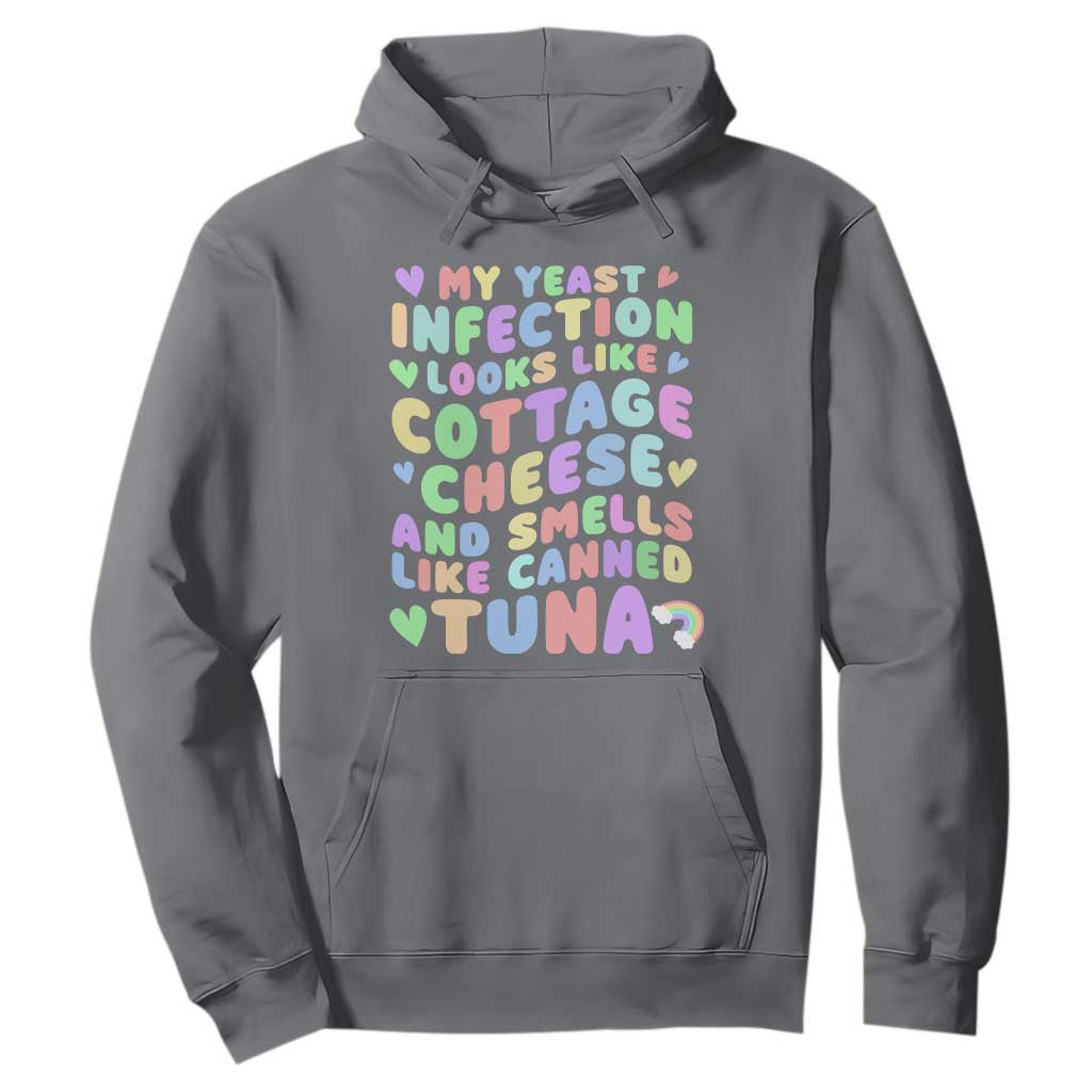 Inappropriate Adult Hoodie Funny My Yeast Infection Roulette Game TS10 Charcoal Print Your Wear