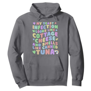 Inappropriate Adult Hoodie Funny My Yeast Infection Roulette Game TS10 Charcoal Print Your Wear