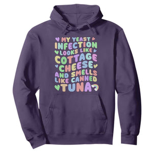Inappropriate Adult Hoodie Funny My Yeast Infection Roulette Game TS10 Purple Print Your Wear