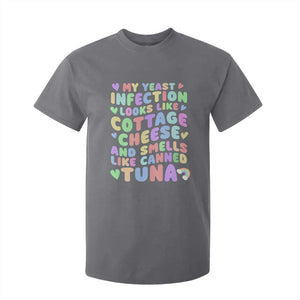 Inappropriate Adult T Shirt For Kid Funny My Yeast Infection Roulette Game TS10 Charcoal Print Your Wear