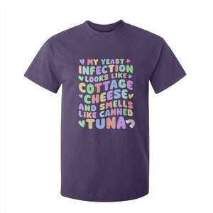 Inappropriate Adult T Shirt For Kid Funny My Yeast Infection Roulette Game TS10 Purple Print Your Wear